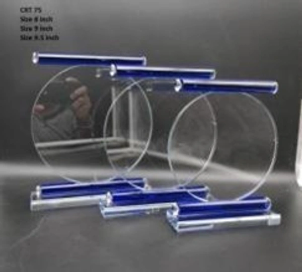 Crystal Awards and Trophies CRT 75 - Bangalore 24 hrs up to 72 hours / Other Cities 4 to 7 days.